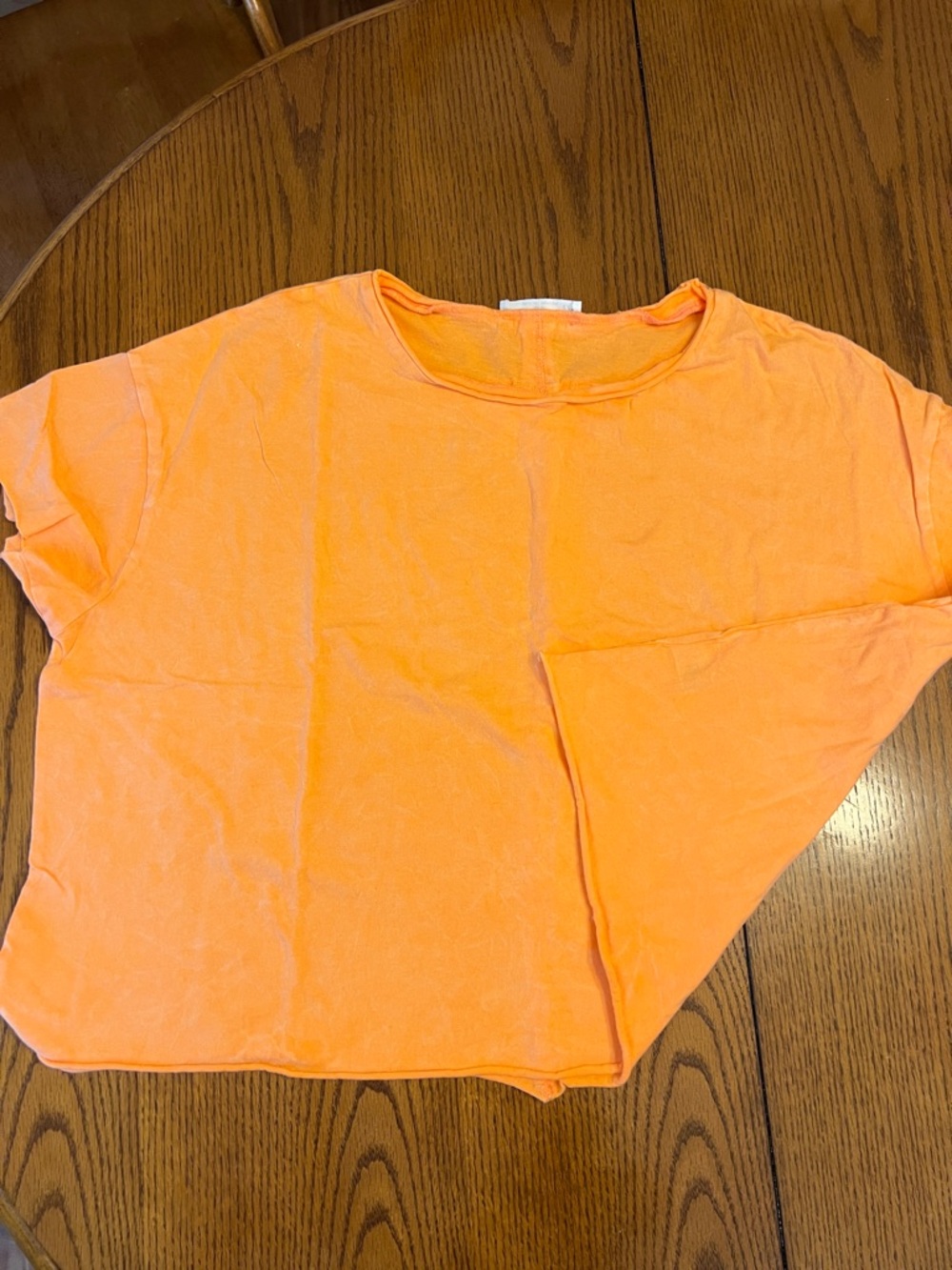 Bright Orange Short Sleeve Tee